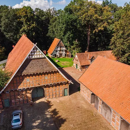 Cottage - Artland'S Home - Landhaus Fuer Familien Und Gruppen Badbergen Exterior foto